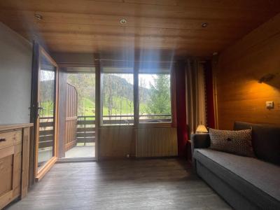 Urlaub in den Bergen Studio Schlafnische 3 Personen (1681) - Résidence le Tardevant - Le Grand Bornand - Wohnzimmer