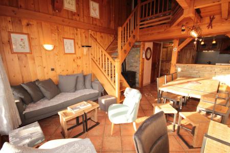 Vakantie in de bergen Appartement 4 kamers 8 personen (TAV027) - Résidence le Tavaillon - Les Saisies - Woonkamer
