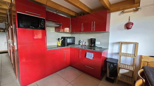 Vacaciones en montaña Apartamento 2 piezas mezzanine para 6 personas (024) - Résidence le Tavaillon - Les Saisies - Kitchenette