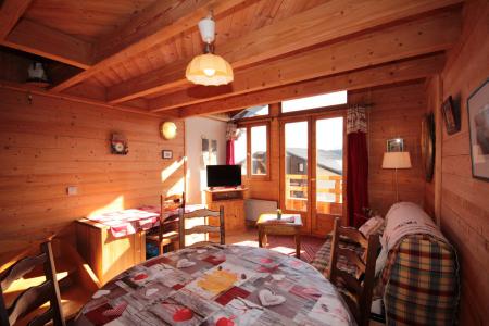 Vacaciones en montaña Apartamento 2 piezas para 5 personas (025) - Résidence le Tavaillon - Les Saisies - Estancia