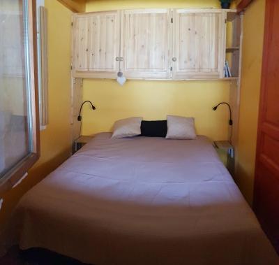 Urlaub in den Bergen Wohnung 2 Mezzanine Zimmer 6 Leute (024) - Résidence le Tavaillon - Les Saisies - Schlafzimmer