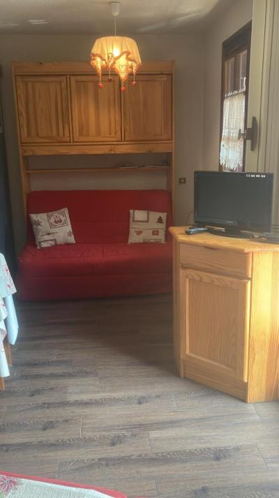 Vakantie in de bergen Studio met slaapgedeelte 4 personen (921) - Résidence le Téléphérique - Saint Gervais - Woonkamer