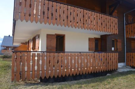 Urlaub in den Bergen Studio für 4 Personen (TER031B) - Résidence le Terroit - Châtel - Balkon