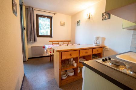 Urlaub in den Bergen 2-Zimmer-Holzhütte für 4 Personen (203T) - Résidence le Tétras - La Norma - Wohnzimmer