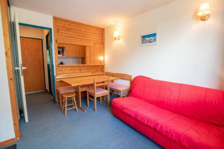 Vakantie in de bergen Studio cabine 4 personen (131) - Résidence le Thabor D - Valfréjus - Woonkamer