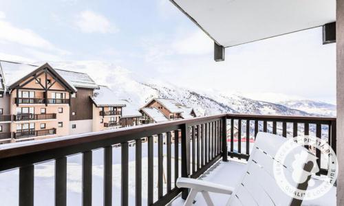 Аренда на лыжном курорте Апартаменты 2 комнат 5 чел. (Confort 28m²-3) - Résidence le Thabor - Maeva Home - Valmeinier - летом под открытым небом