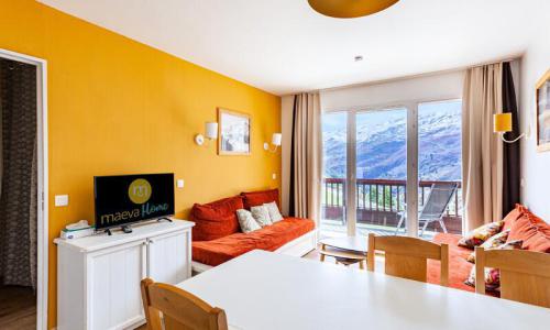 Urlaub in den Bergen 3-Zimmer-Appartment für 6 Personen (Sélection 38m²) - Résidence le Thabor - Maeva Home - Valmeinier - Draußen im Sommer