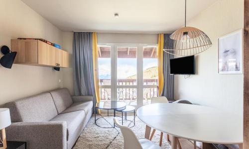 Urlaub in den Bergen 3-Zimmer-Appartment für 6 Personen (Prestige 41m²) - Résidence le Thabor - MV - Valmeinier - Draußen im Sommer