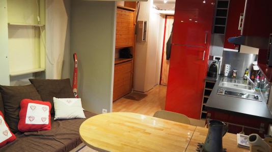 Vakantie in de bergen Studio bergnis 4 personen (D149) - Résidence le Thabor - Valfréjus - Woonkamer