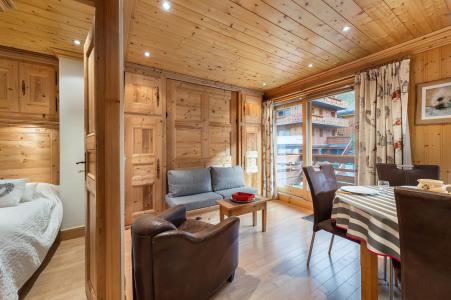 Holiday in mountain resort Studio cabin 4 people (1) - Résidence le Tremplin - Méribel - Living room