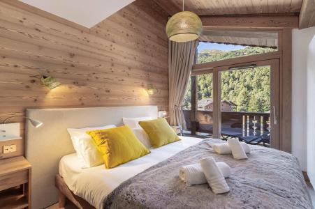 Urlaub in den Bergen 5-Zimmer-Holzhütte für 8 Personen (10) - Résidence le Tuéda - Méribel-Mottaret - Schlafzimmer