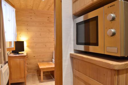 Vacaciones en montaña Estudio para 2 personas (1 BIS) - Résidence le Vallon - Méribel - Kitchenette