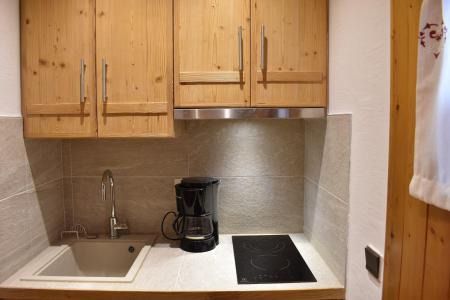 Vacances en montagne Studio 2 personnes (1 BIS) - Résidence le Vallon - Méribel - Kitchenette