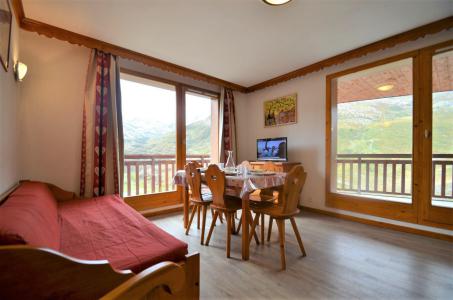Urlaub in den Bergen 3-Zimmer-Appartment für 6 Personen (505) - Résidence le Valmont - Les Menuires - Wohnzimmer