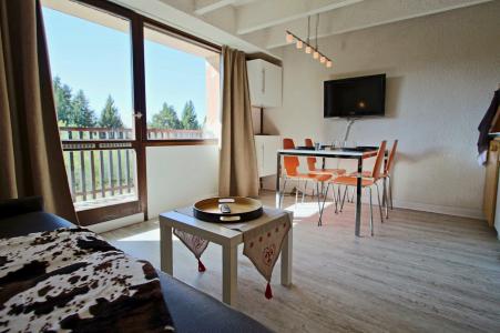 Urlaub in den Bergen Studio Schlafnische 4 Personen (0107) - Résidence le Vernon - Chamrousse - Wohnzimmer