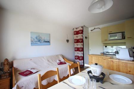 Urlaub in den Bergen Studio Schlafnische 4 Personen (1229) - Résidence le Vernon - Chamrousse - Wohnzimmer