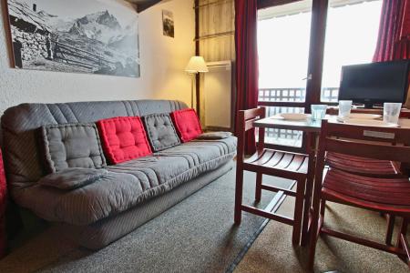Holiday in mountain resort Studio sleeping corner 4 people (1205) - Résidence le Vernon - Chamrousse - Living room