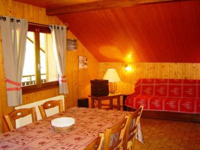 Urlaub in den Bergen 3-Zimmer-Holzhütte für 6 Personen (001) - Résidence le Vieux Noyer - Le Grand Bornand - Wohnzimmer