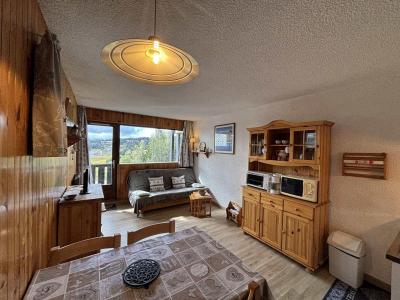 Vacanze in montagna Studio con alcova per 4 persone (415) - Résidence le Village 4 - Les Saisies - Soggiorno