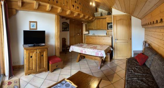 Urlaub in den Bergen 4-Zimmer-Appartment für 6 Personen (G18) - Résidence le Village des Lapons G - Les Saisies - Wohnzimmer