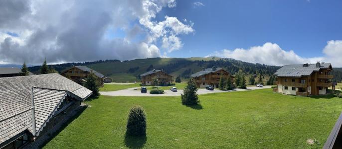 Vakantie in de bergen Appartement 2 kamers bergnis 6 personen (G13) - Résidence le Village des Lapons G - Les Saisies - Balkon