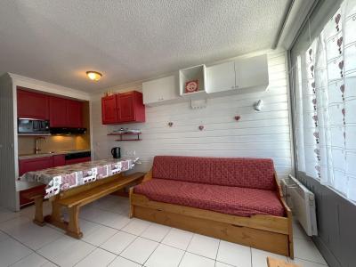 Vakantie in de bergen Studio cabine 4 personen (106) - Résidence le Villaret - Les Menuires - Woonkamer