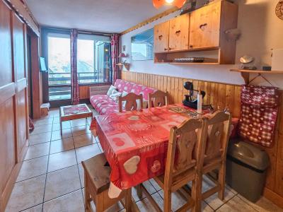 Vakantie in de bergen Studio cabine 4 personen (206) - Résidence le Villaret - Les Menuires - Woonkamer