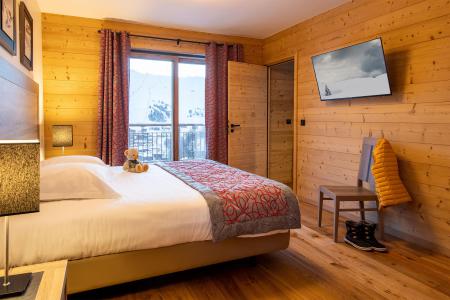 Urlaub in den Bergen Résidence le White Pearl Lodge et Spa - La Plagne - Schlafzimmer