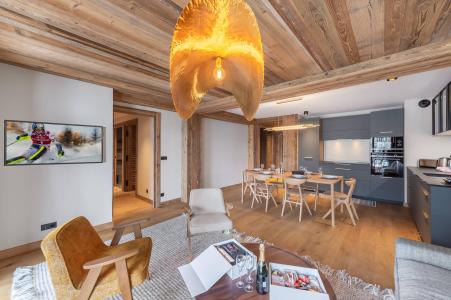 Urlaub in den Bergen 4-Zimmer-Holzhütte für 6 Personen (102) - Résidence le Yana - Méribel - Wohnzimmer