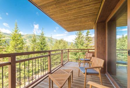 Vacances en montagne Appartement 4 pièces 6 personnes (203) - Résidence le Yana - Méribel - Balcon