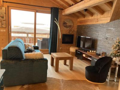 Urlaub in den Bergen 3-Zimmer-Appartment für 6 Personen (304) - Résidence le Zodiaque - Alpe d'Huez - Wohnzimmer