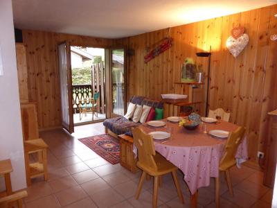 Holiday in mountain resort 2 room apartment cabin 4 people (B6) - Résidence les Aiguilles Rouges - Les Houches - Living room