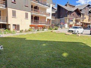 Holiday in mountain resort 2 room apartment sleeping corner 4 people (10B) - Résidence les Airelles B - Risoul - Balcony