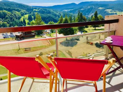 Urlaub in den Bergen 3-Zimmer-Appartment für 8 Personen (E31) - Résidence les Aloubiers - Villard de Lans - Terrasse