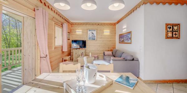 Каникулы в горах Апартаменты 3 комнат 6 чел. (C-31P) - Résidence les Alpages - Champagny-en-Vanoise - Салон