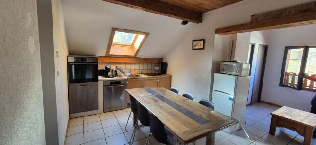 Wakacje w górach Apartament 4 pokojowy 2 kabiny 6 osób (8) - Résidence les Alpages - Valloire - Pokój gościnny