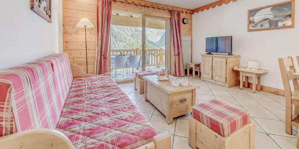 Vakantie in de bergen Appartement 3 kamers 6 personen (B21P) - Résidence les Alpages - Champagny-en-Vanoise - Woonkamer