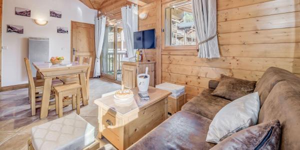 Vakantie in de bergen Appartement duplex 3 kamers 6 personen (C13P) - Résidence les Alpages - Champagny-en-Vanoise - Woonkamer