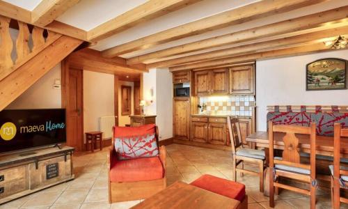 Аренда на лыжном курорте Апартаменты 4 комнат 8 чел. (Prestige 63m²-2) - Résidence les Alpages de Chantel - Maeva Home - Les Arcs - летом под открытым небом