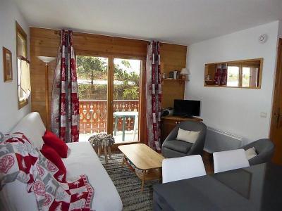 Urlaub in den Bergen 3-Zimmer-Appartment für 6 Personen (9B) - Résidence les Alpages de Pralognan B - Pralognan-la-Vanoise - Wohnzimmer