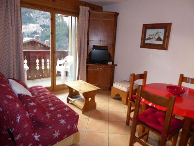 Urlaub in den Bergen 3-Zimmer-Appartment für 4 Personen (7) - Résidence les Alpages de Pralognan C - Pralognan-la-Vanoise - Wohnzimmer
