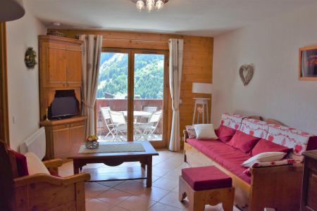 Vakantie in de bergen Appartement 3 kamers 6 personen (12) - Résidence les Alpages de Pralognan C - Pralognan-la-Vanoise - Woonkamer