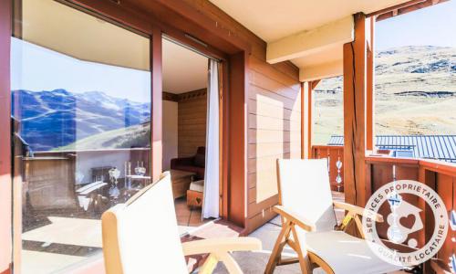 Location au ski Appartement 3 pièces 6 personnes (43m²-2) - Résidence les Alpages de Reberty - Maeva Home - Les Menuires - Extérieur été