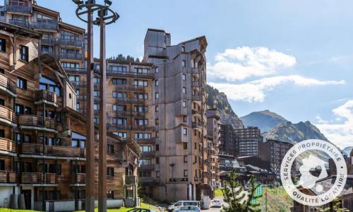 Rent in ski resort 2 room apartment 5 people (Confort 27m²-6) - Résidence les Alpages - MH - Avoriaz - Summer outside