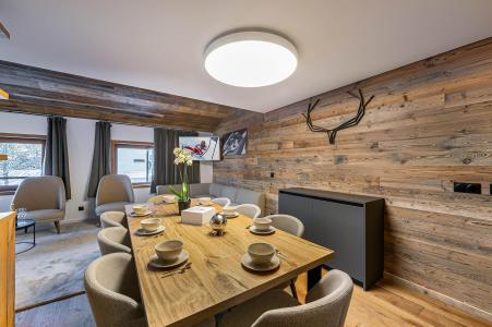 Holiday in mountain resort 5 room duplex apartment 10 people (31) - Résidence les Ancolies - Courchevel - Dining area