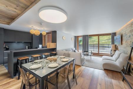 Vacances en montagne Appartement 3 pièces cabine 6 personnes (32) - Résidence les Ancolies - Courchevel - Séjour