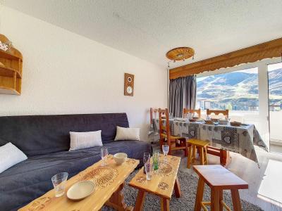 Vakantie in de bergen Appartement 2 kamers 6 personen (116) - Résidence les Aravis - Les Menuires - Woonkamer