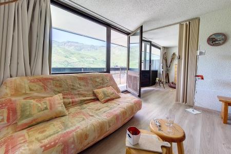 Vakantie in de bergen Appartement 2 kamers 6 personen (417) - Résidence les Aravis - Les Menuires - Woonkamer