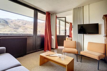 Vakantie in de bergen Appartement 2 kamers 6 personen (615) - Résidence les Aravis - Les Menuires - Woonkamer