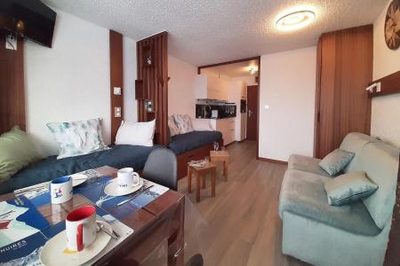 Vakantie in de bergen Studio 3 personen (208) - Résidence les Aravis - Les Menuires - Woonkamer